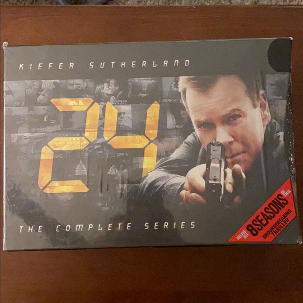 Complete DVD Series of “24”